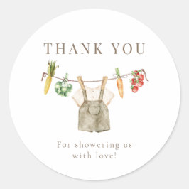 Adesivo Redondo Cultivar Localmente Livros De Mercado Para Chás de