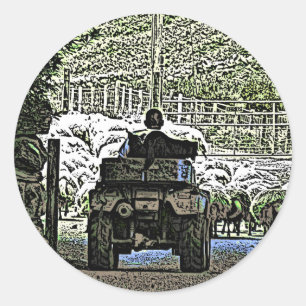 ADESIVO REDONDO CULTIVO