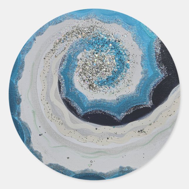 Adesivo Redondo Culto Art Christian Sticker (Frente)