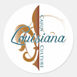 Adesivo Redondo Cultura cajun