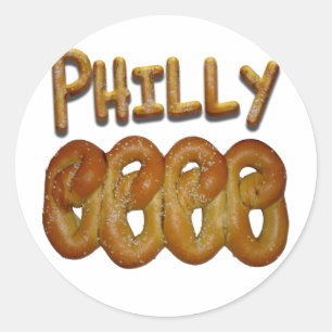 Adesivo Redondo Cumprimentos de Philly