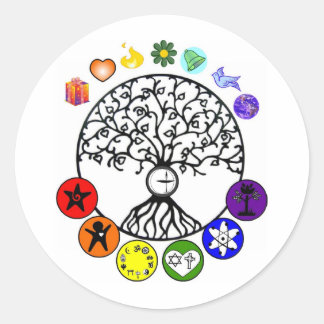 Adesivo Redondo Cumprimos As Nossas Promessas