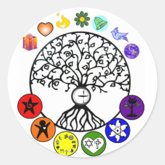 Adesivo Redondo Cumprimos As Nossas Promessas