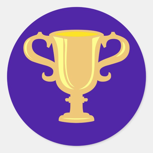 Adesivo Redondo Cup taça goblet (Frente)