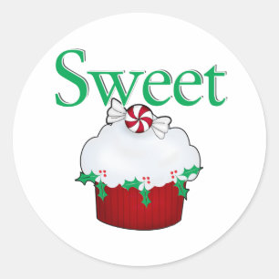 Adesivo Redondo Cupcake doce