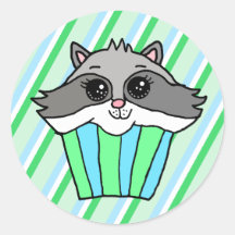 Cupcake Raccoon Birthday