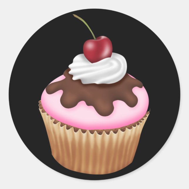 ADESIVO REDONDO CUPCAKE - SRF (Frente)