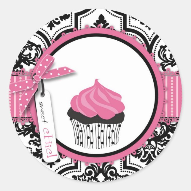 Adesivo Redondo Cupcakes Blocos Sticker_mbkemp (Frente)