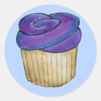 Cupcakes de Cupcake roxos