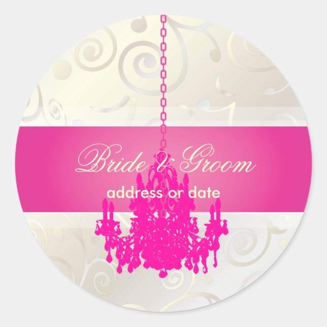 Adesivo Redondo Cupcakes PixDezines Roteiros+Quente-Rosa (Frente)