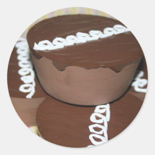 Adesivo Redondo Cupcakes retrorreflectores