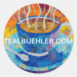 Adesivo Redondo Cuppa