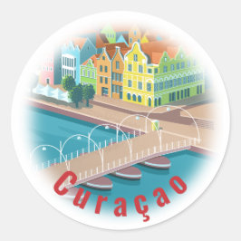Adesivo Redondo Curaçao