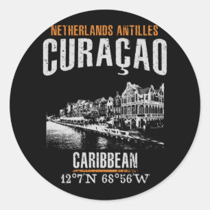 Adesivo Redondo Curaçao