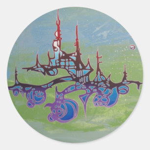 Adesivo Redondo curiosidade