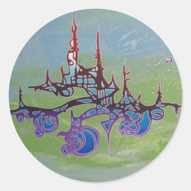 Adesivo Redondo curiosidade (Frente)