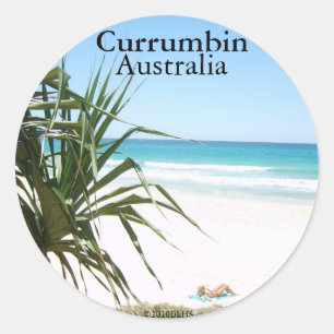 Adesivo Redondo Currumbin Sticker 2