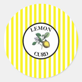 Adesivo Redondo Curva de Limão