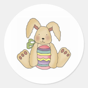 Adesivo Redondo custbunstripeegg