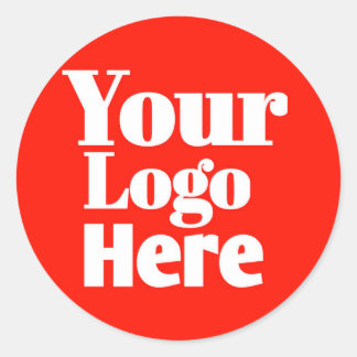 Adesivo Redondo Custom Business Stickers | Personalized