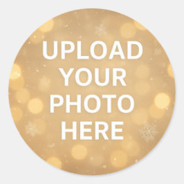 Adesivo Redondo Custom Photo