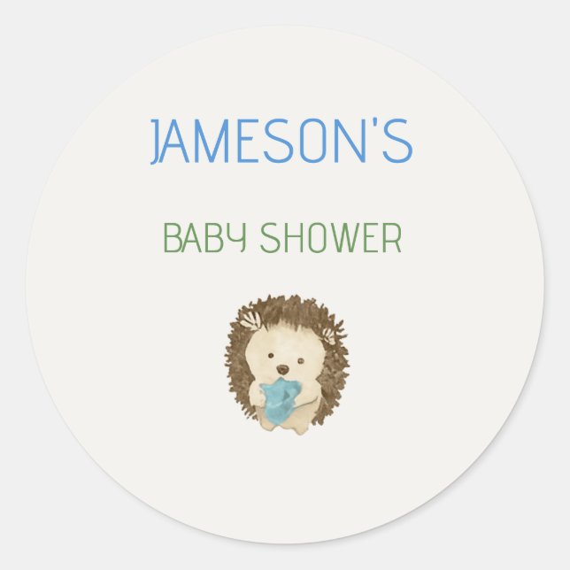 Adesivo Redondo Custom Printed Stickers Personalized Party | Elega (Frente)