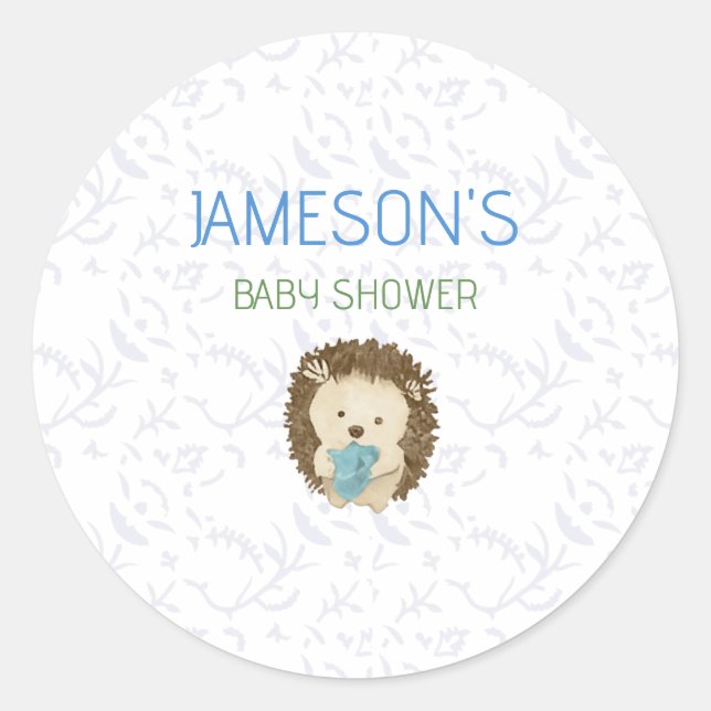 Adesivo Redondo Custom Printed Stickers Personalized Party | Elega (Frente)