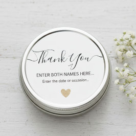 Adesivo Redondo Custom Round Printed Favor Tags