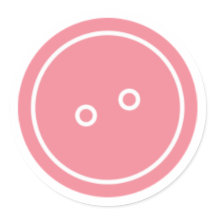 Cuta como um botão (rosa)