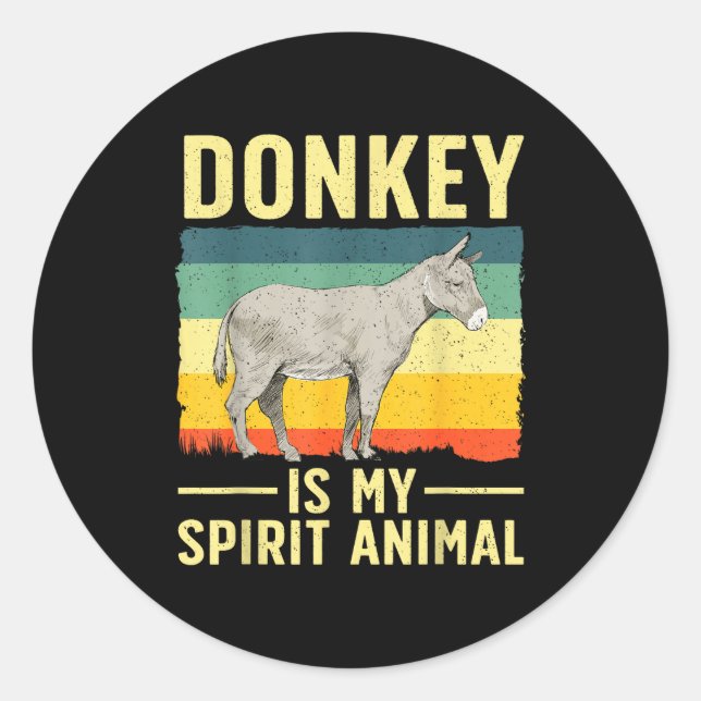 Adesivo Redondo Cute Design For Men Women Pet Animal Lovers  (Frente)