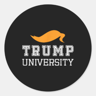 Adesivo Redondo Cute Donald Trump Presidente Potus 45 Gi