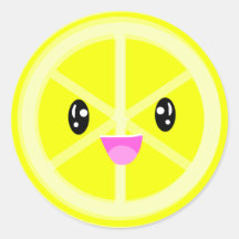 Cute Kawaii Lemon Fruta Foodie Todos os propósitos