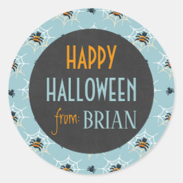 Adesivo Redondo Cute Personalized Sticker for Halloween