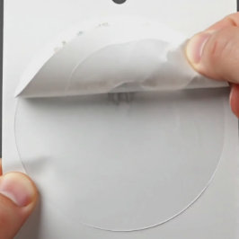 Adesivo Redondo Cute Watercolor Sloth & Pink Bike Sticker