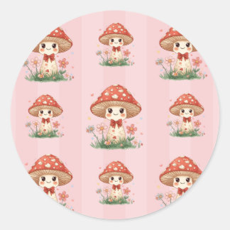 Adesivo Redondo Cutie Roomie Sticker