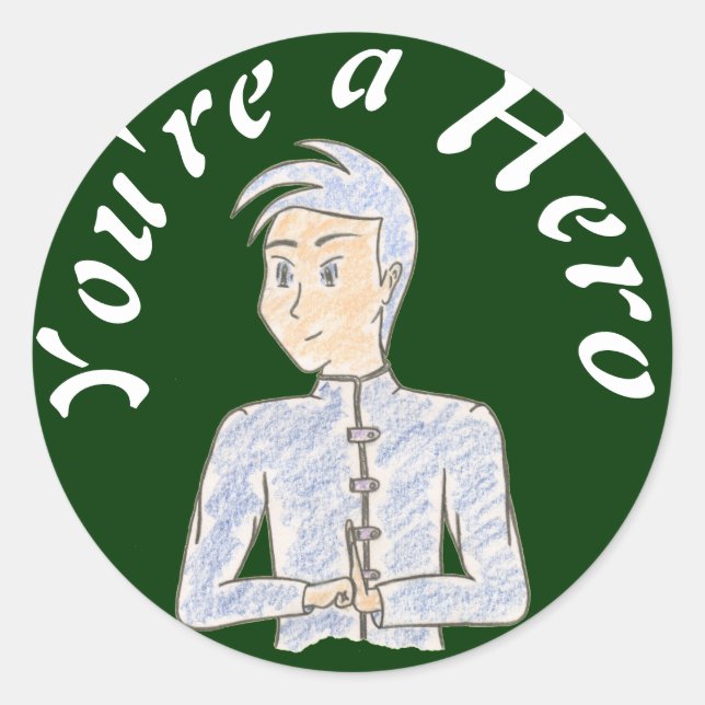 Adesivo Redondo Cyankazu (Frente)