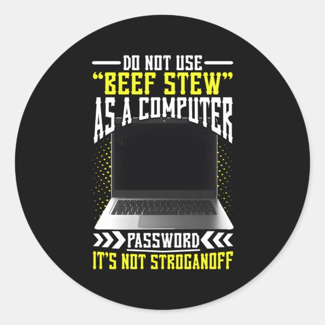 Adesivo Redondo Cyber Security Hacker E Cyber Security Professiona (Frente)