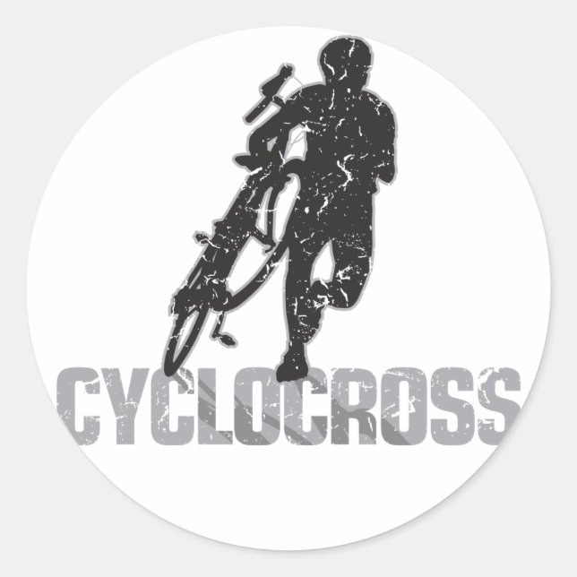 Adesivo Redondo Cyclocross Sticker (Frente)