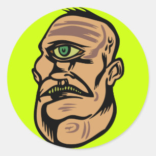 Adesivo Redondo cyclops