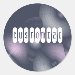 Adesivo Redondo Cymbalismo I - Modelo