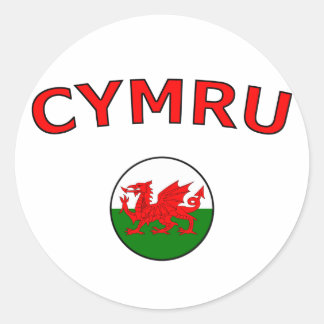 Adesivo Redondo Cymru