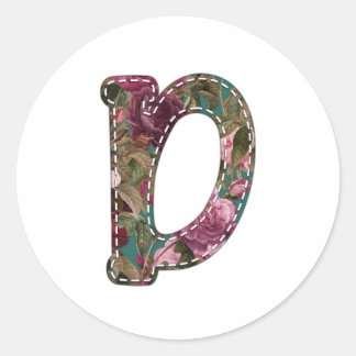 Adesivo Redondo D flor