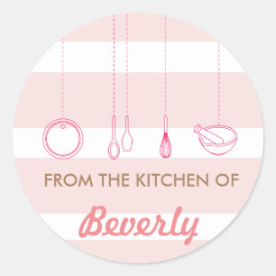 Adesivo Redondo Da cozinha dos autocolantes
