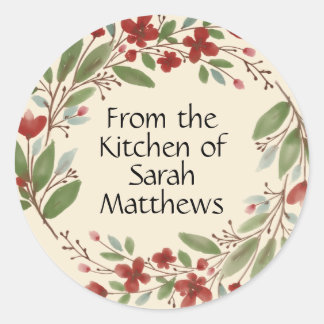 Adesivo Redondo Da cozinha dos autocolantes