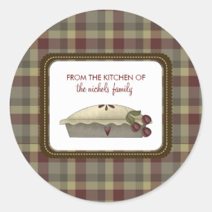 Adesivo Redondo Da Cozinha Dos Pinheiros