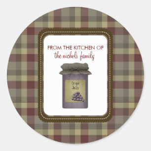 Adesivo Redondo Da Cozinha Dos Pinheiros