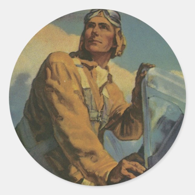 Adesivo Redondo Dá-Lhe Asas! (Frente)