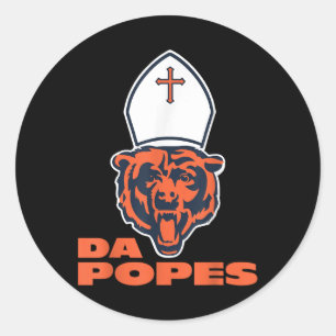 Adesivo Redondo Da Pope Chicago Pope Leo