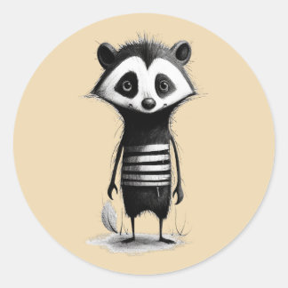 Adesivo Redondo Dachs badger