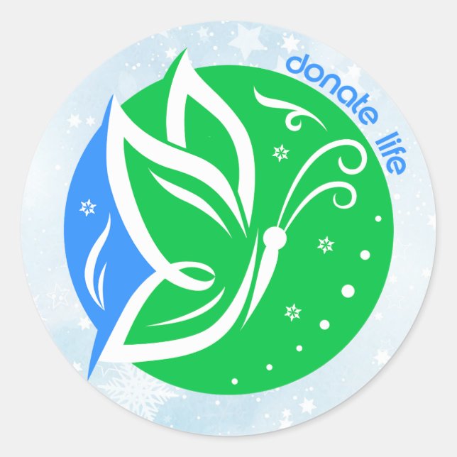 Adesivo Redondo Dádiva Vida Dádiva Dávida Dávida Dávida Dádiva Con (Frente)